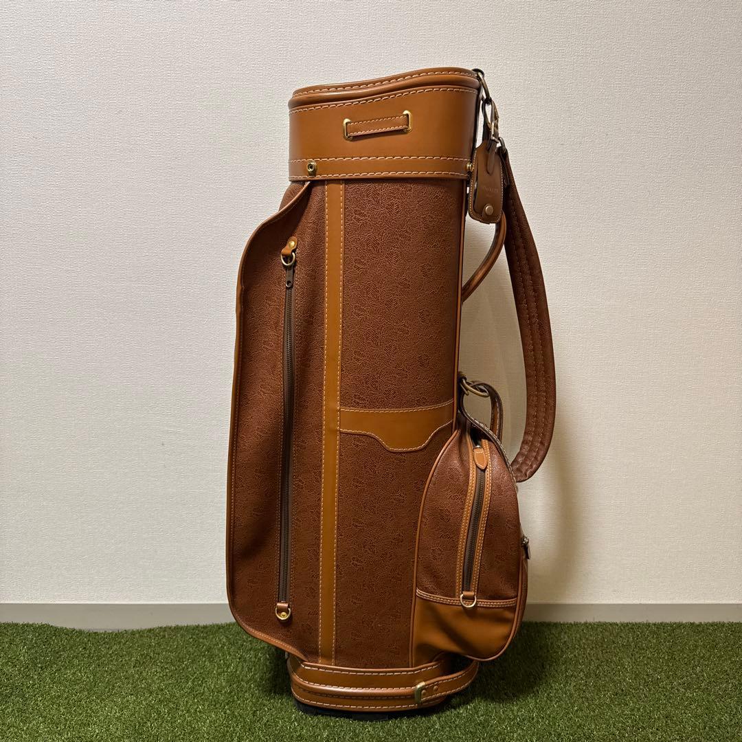 NINA RICCI ニナリッチ 革 キャディバッグ ビンテージ