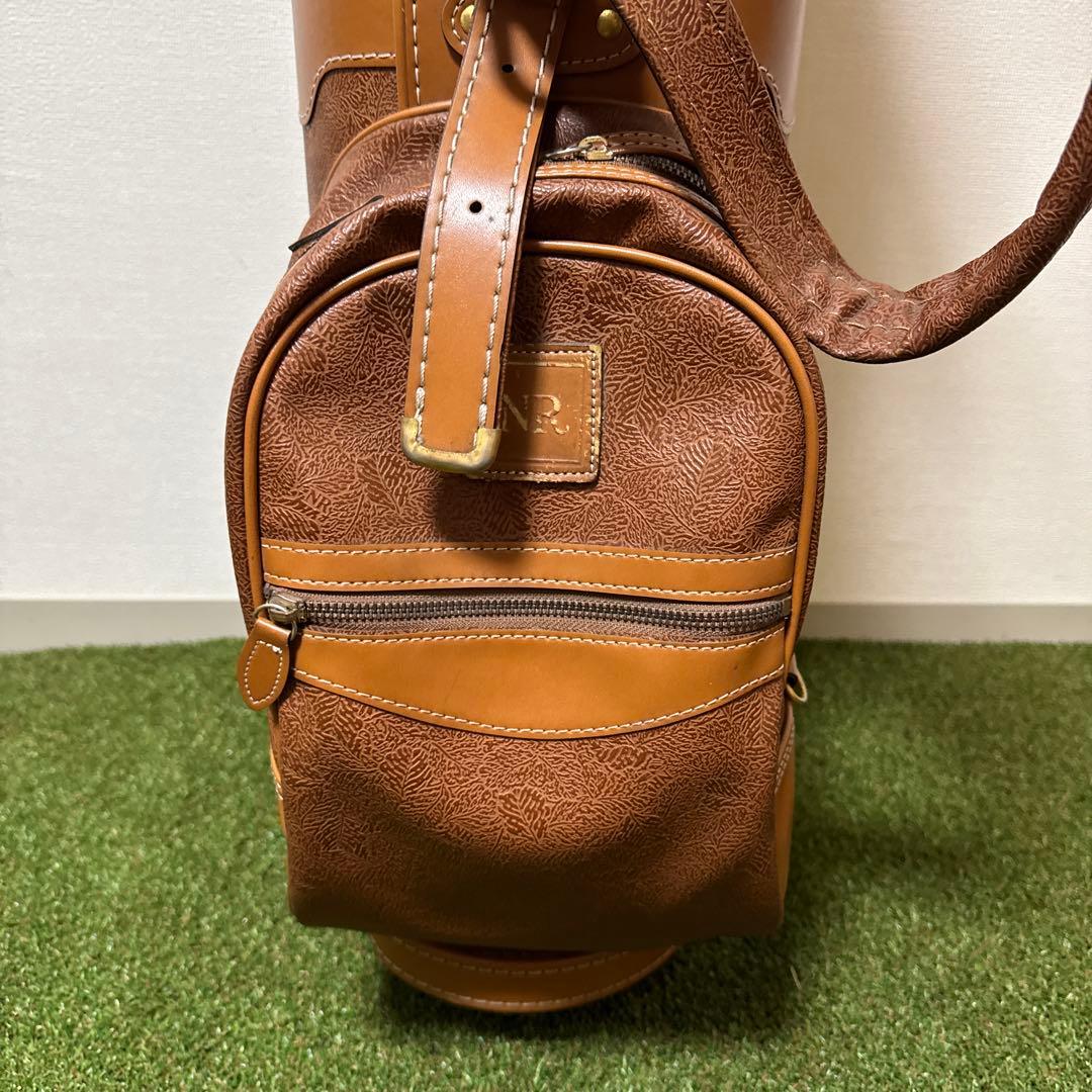 NINA RICCI ニナリッチ 革 キャディバッグ ビンテージ