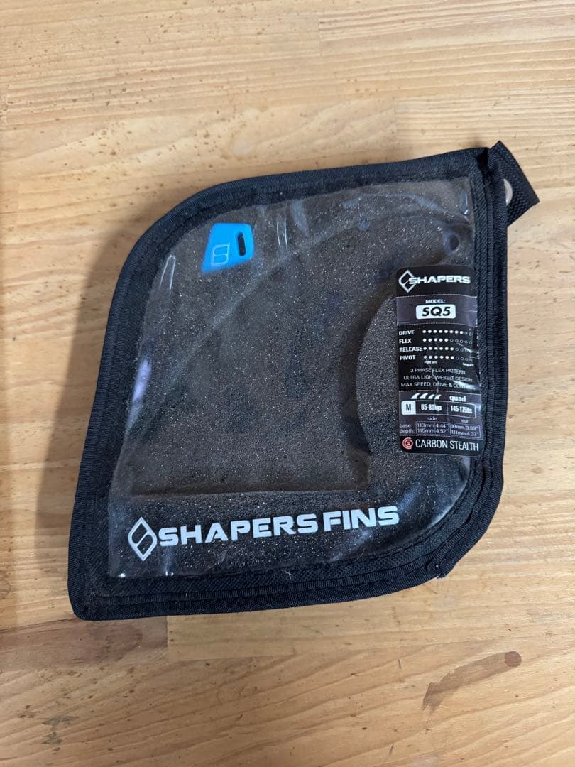 サーフィン・ボディボード Shapers Fin SQ5 quad fin