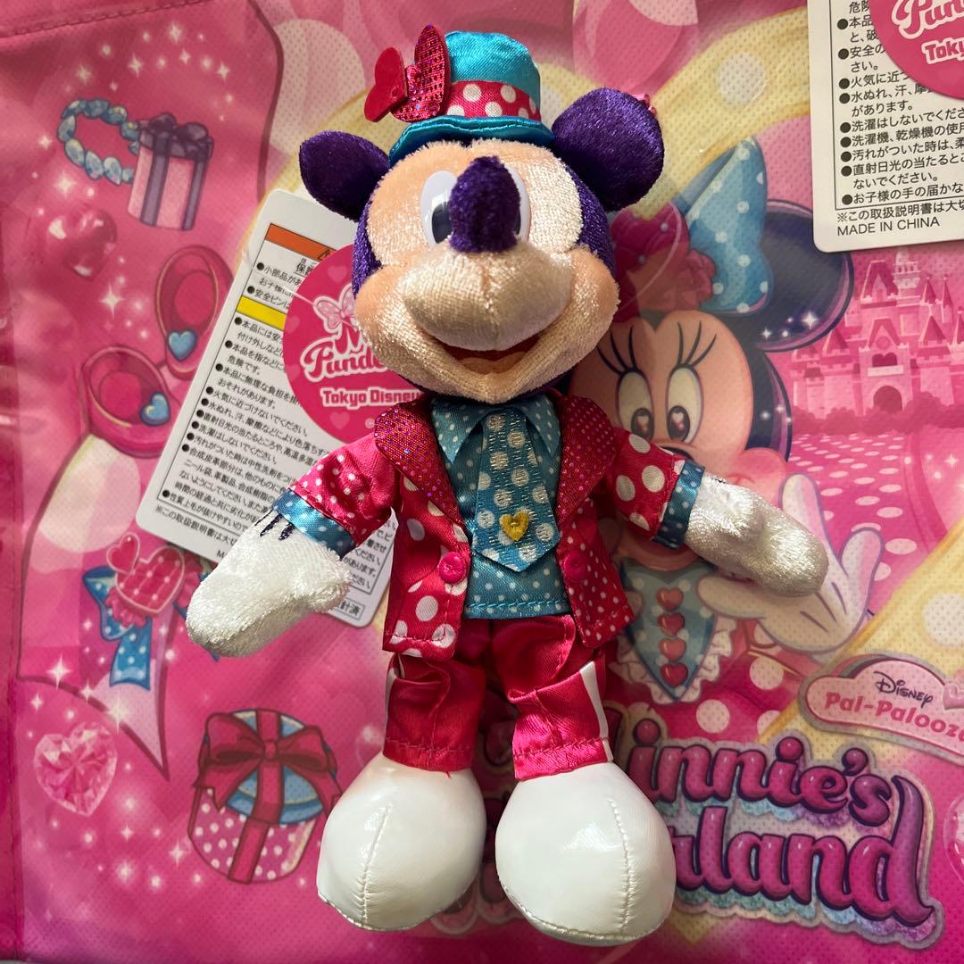 ミッキー　ミニー　プルート　ぬいぐるみバッジ　パルパルーザ　ディズニーリゾート
