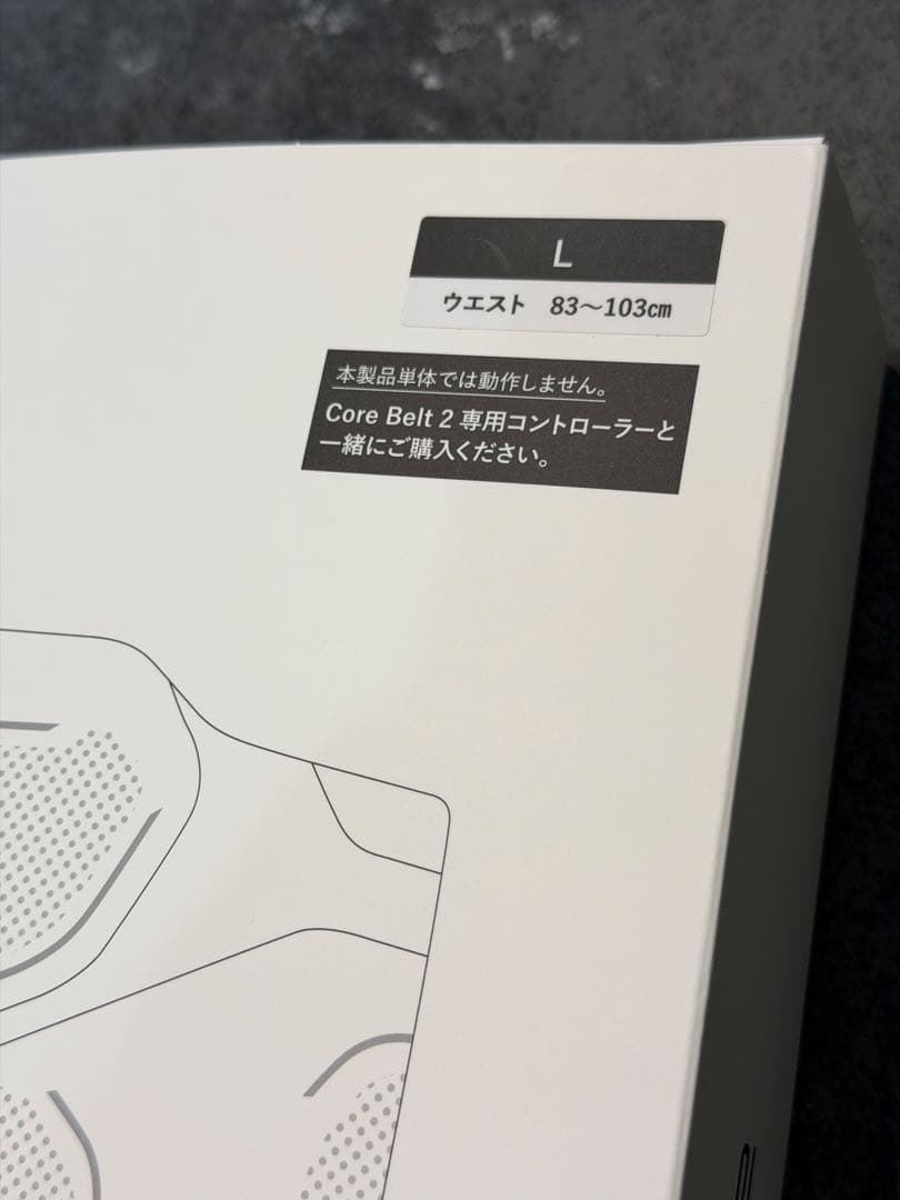 【美品】SIXPAD Core Belt 2(Lサイズ)コントローラー付