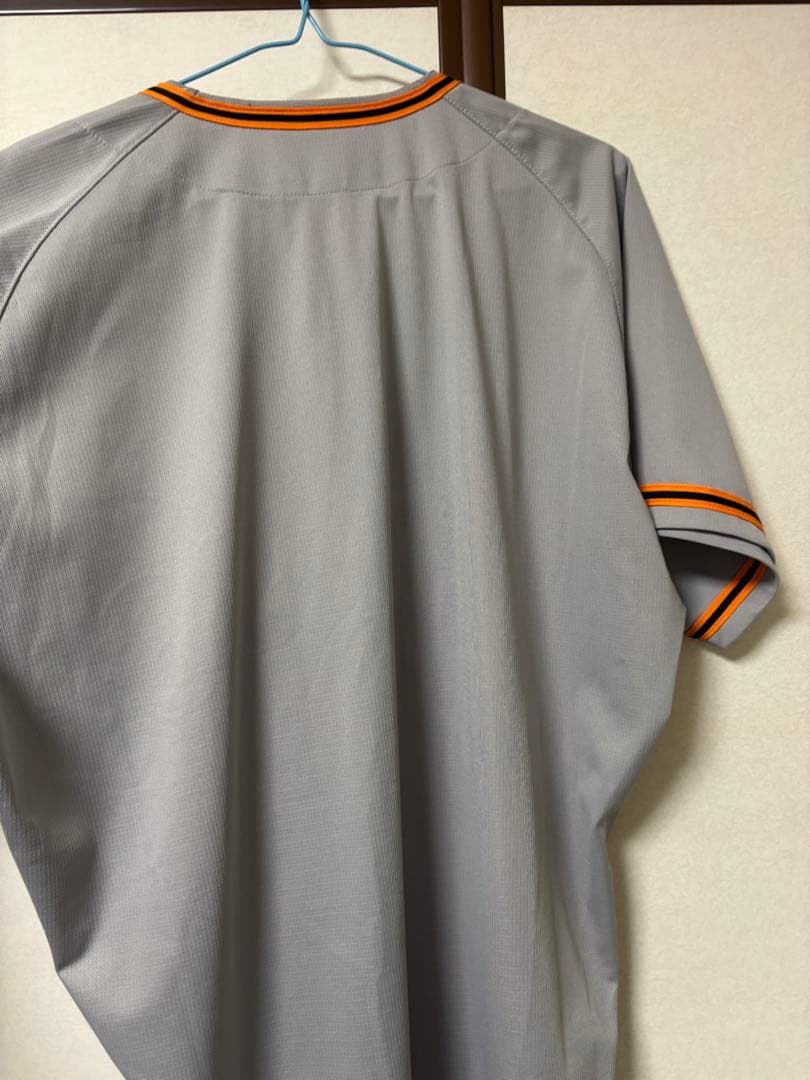 読売ジャイアンツ　ユニフォーム　読売巨人軍　背番号無し　無地　ビジター　ミズノ