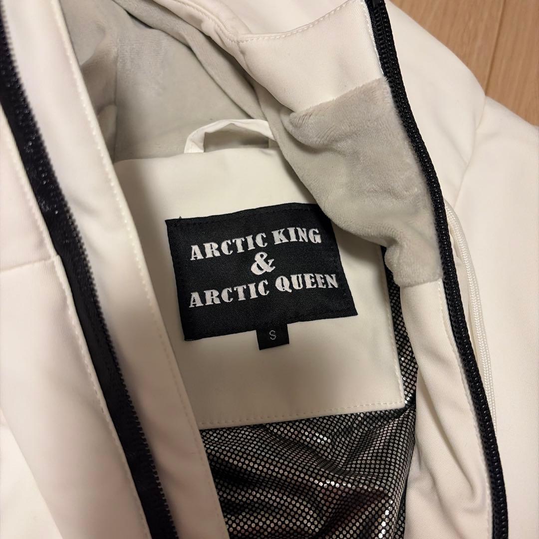 防水スノーボードウェア 女性用 ブラック/ホワイト/ピンク