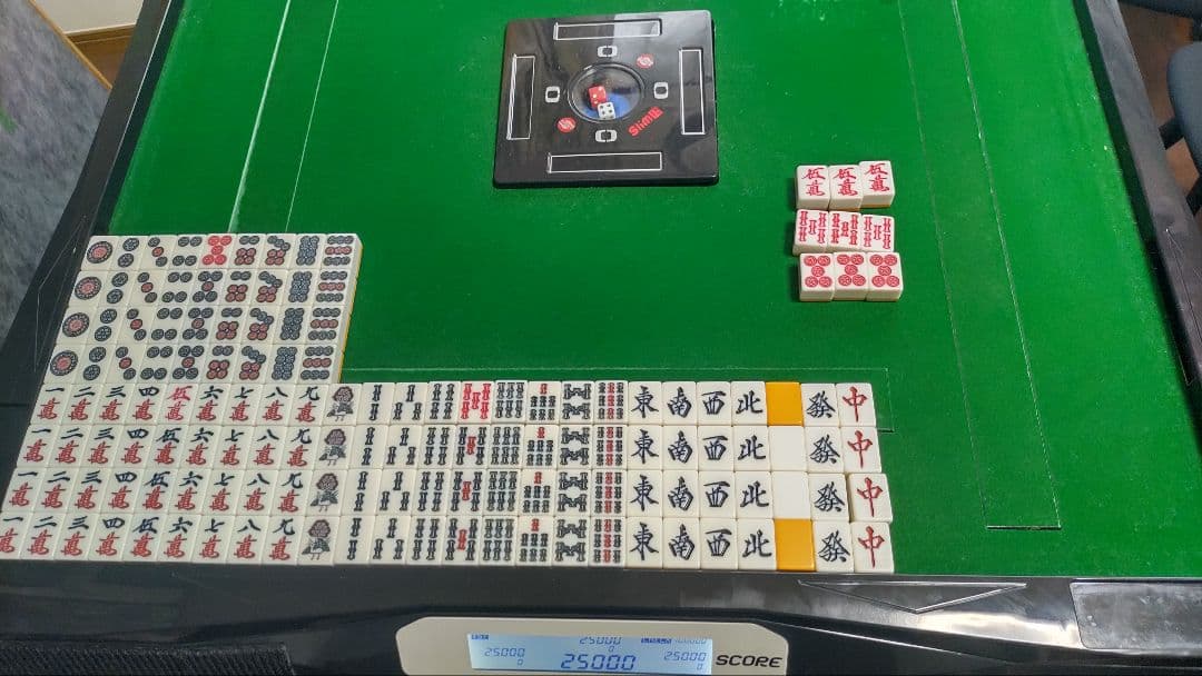 【直接引き取り東京都】全自動麻雀卓 スリムスコア28S 折りたたみ脚【発送不可】