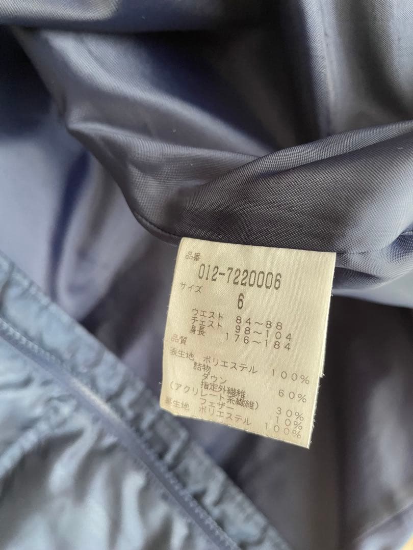 ニューバランスゴルフ　4way ダウンジャケット　ネイビー　メンズ6 XL