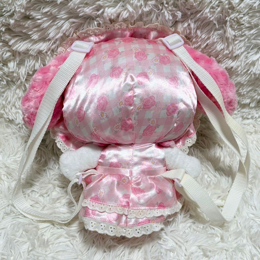 マイメロディ　ロリータ　ボンネット　ぬいぐるみリュック　薔薇柄　40周年限定