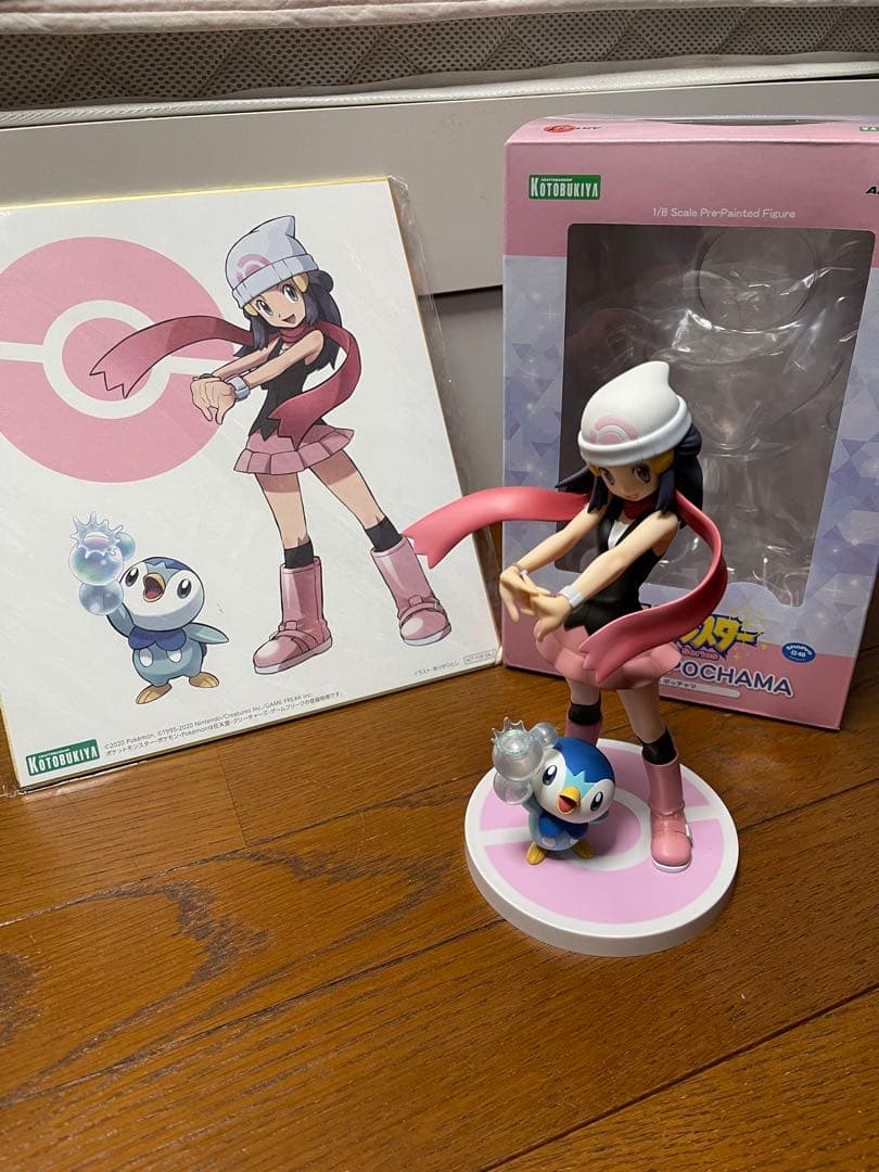 ARTFX J ヒカリ with ポッチャマ 1/8スケールフィギュア　開封済み