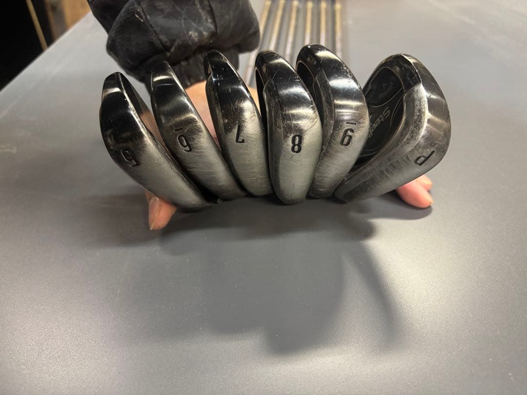 【希少ブラック】キャロウェイ スチールヘッド XR PRO アイアン 6本セット