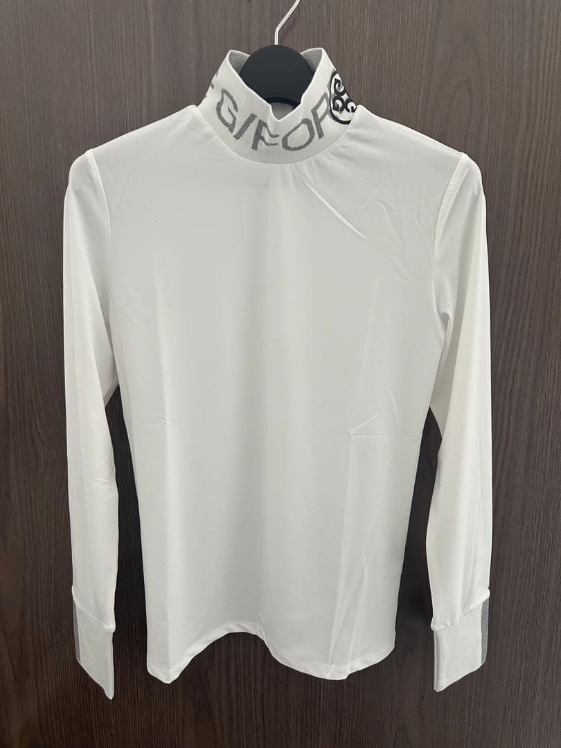 新品未使用☆新作☆G/FOREジーフォアレディースシャツ sizeLホワイト