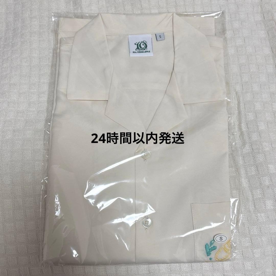 新品未開封 ミセス オープンカラーシャツ Sサイズ