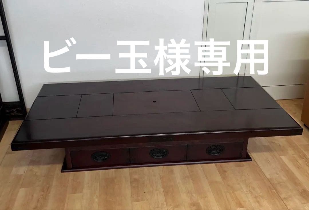 【昭和レトロ】囲炉裏テーブル　座卓　火鉢　関西火鉢　アンティーク　古民家　高級