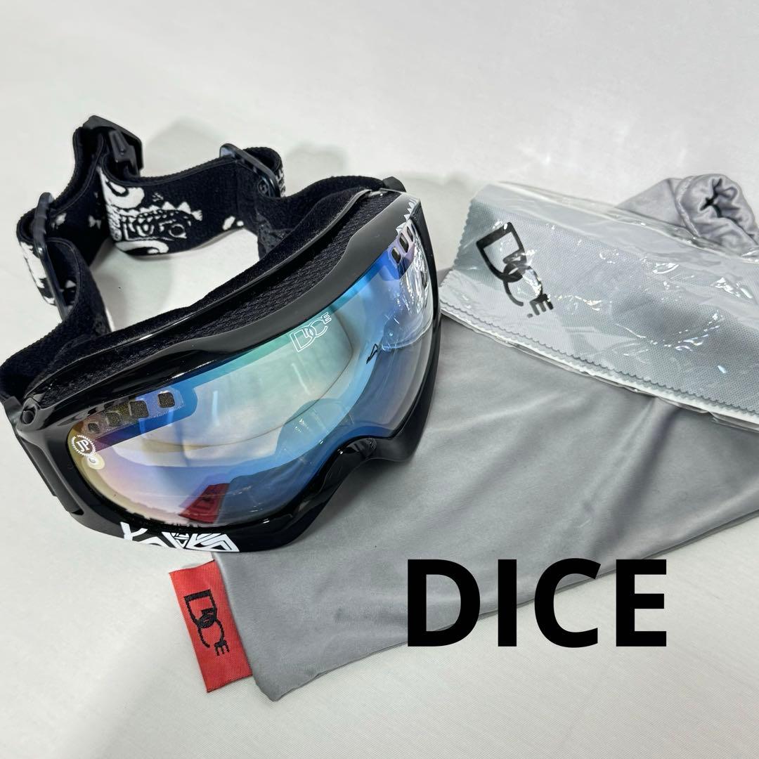 125【未使用品】DICE　ゴーグル　スノボ　スキー　ウインタースポーツ