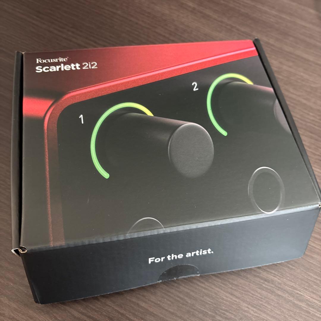 DTM・DAW FOCUSRITE Scarlett 2i2 Gen4