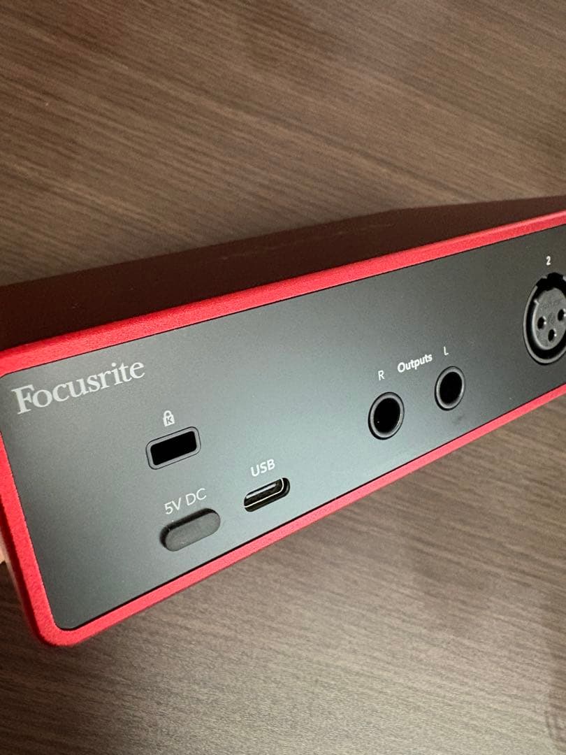 DTM・DAW FOCUSRITE Scarlett 2i2 Gen4