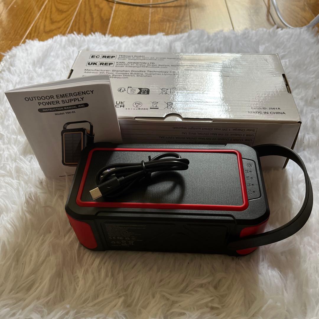 未使用キャンプアウトドア防災バッテリー