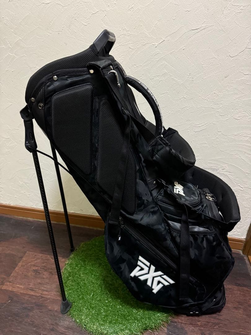[Used] PXG GOLF軽量キャディーバック(スタンド型)カモフラージュ柄