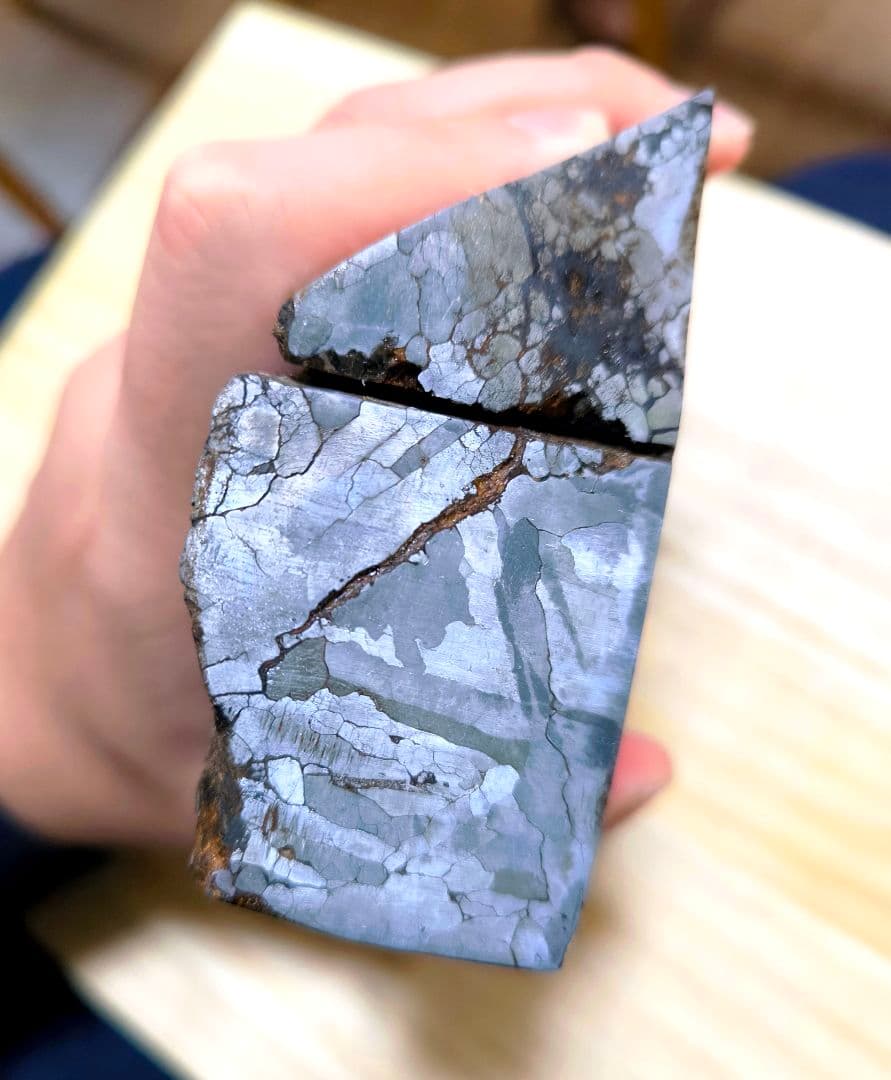 超大型 極上品質 カンポデルシエロ隕石 3kg 鉄隕石　パワーストーン 隕石