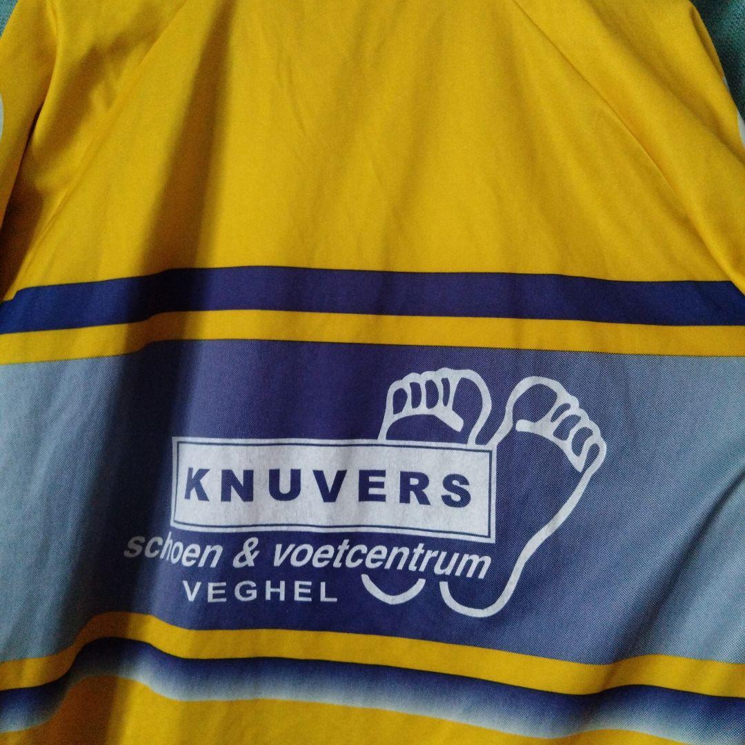 ビンテージhummelヒュンメルKNUVERS海外古着長袖サッカーシャツ XXL