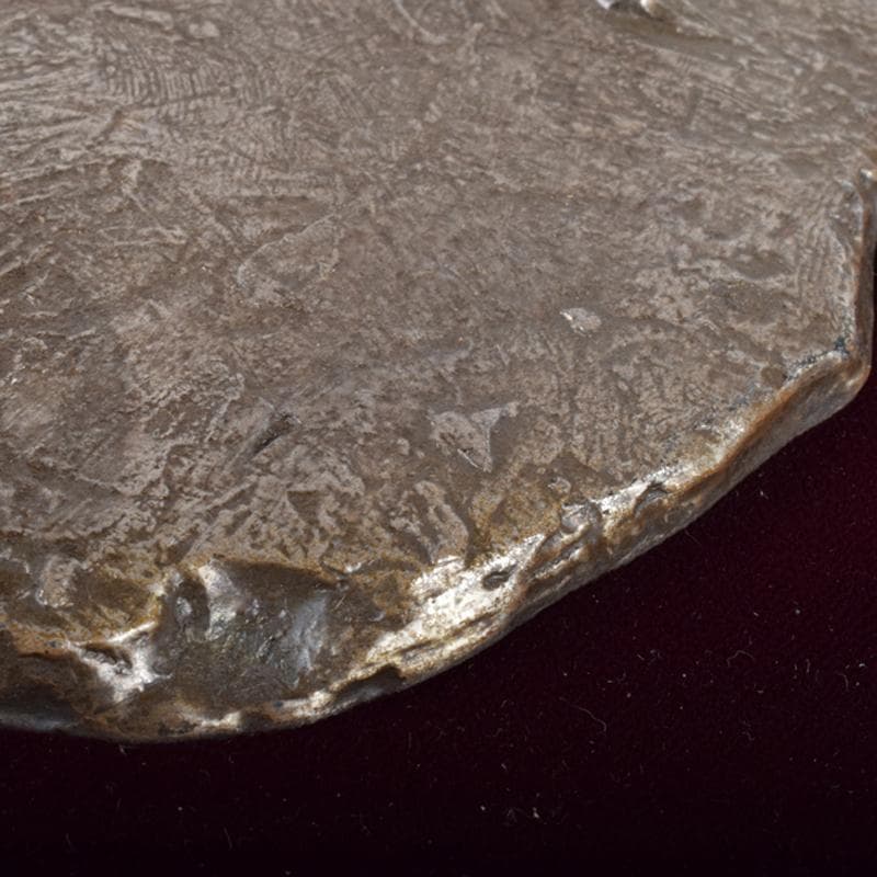 彫刻家　佐藤忠良作　銅板レリーフ　「翔」　額装　M　R8589