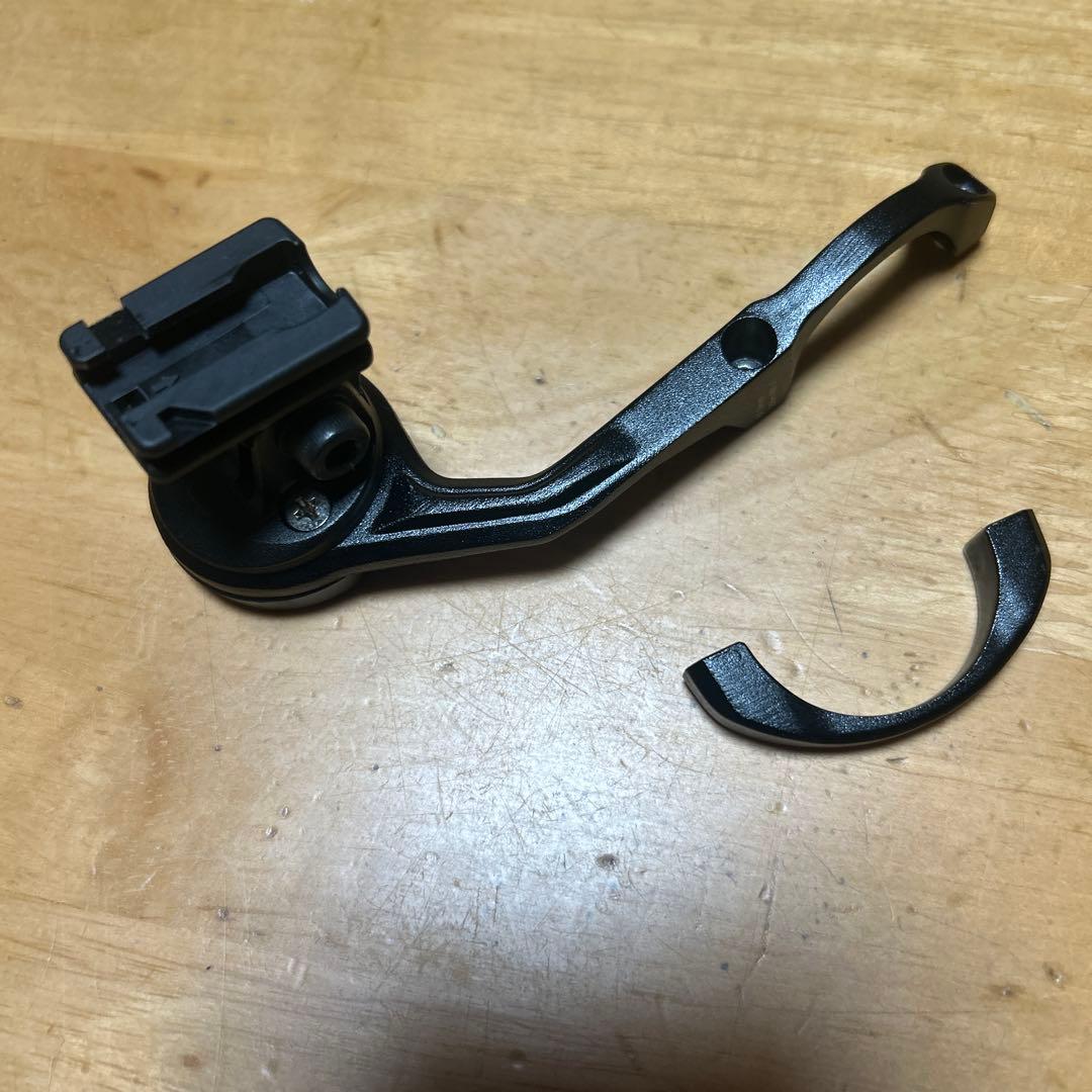 Bryton Rider S500 保護フィルム＋キャッツアイのマウント付き