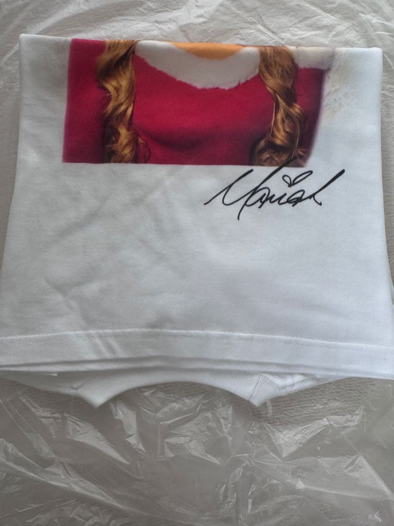 マライアキャリー　Tシャツ　2025 ホワイト　Sサイズ