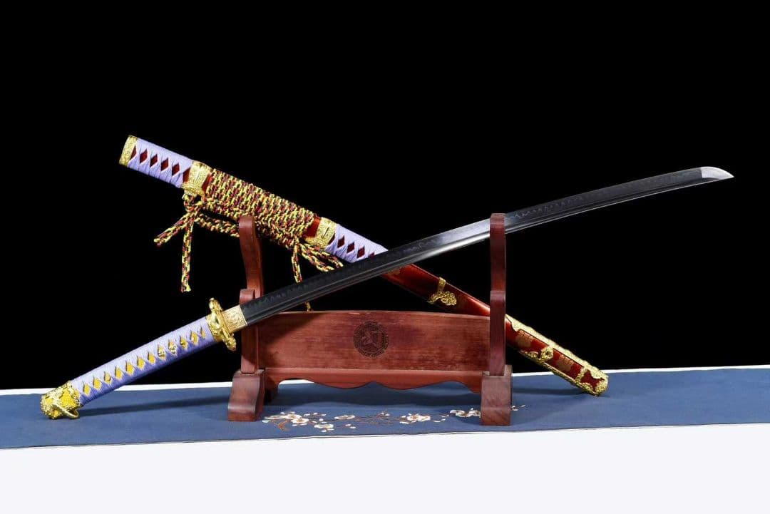 【南鉄太刀】古兵器 武具 刀装具 日本刀　模造刀 居合刀 武士道 鑑賞用 美術刀