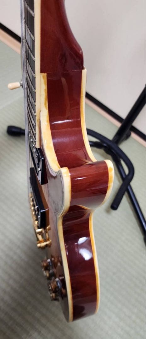 希少 Thunder サンダー 木曽鈴木 レスポールカスタム エレキギター