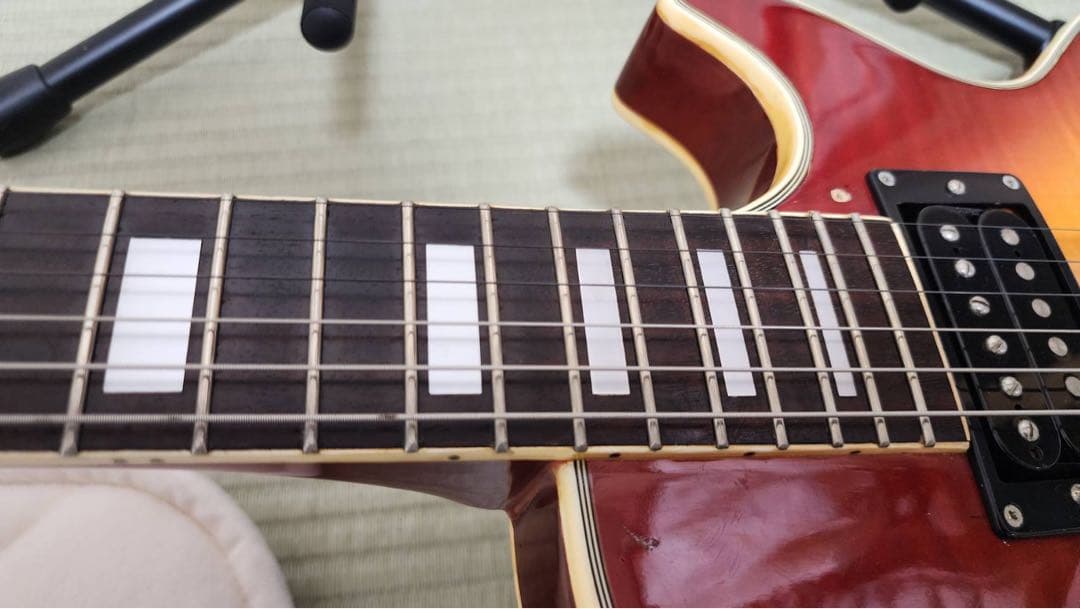 希少 Thunder サンダー 木曽鈴木 レスポールカスタム エレキギター