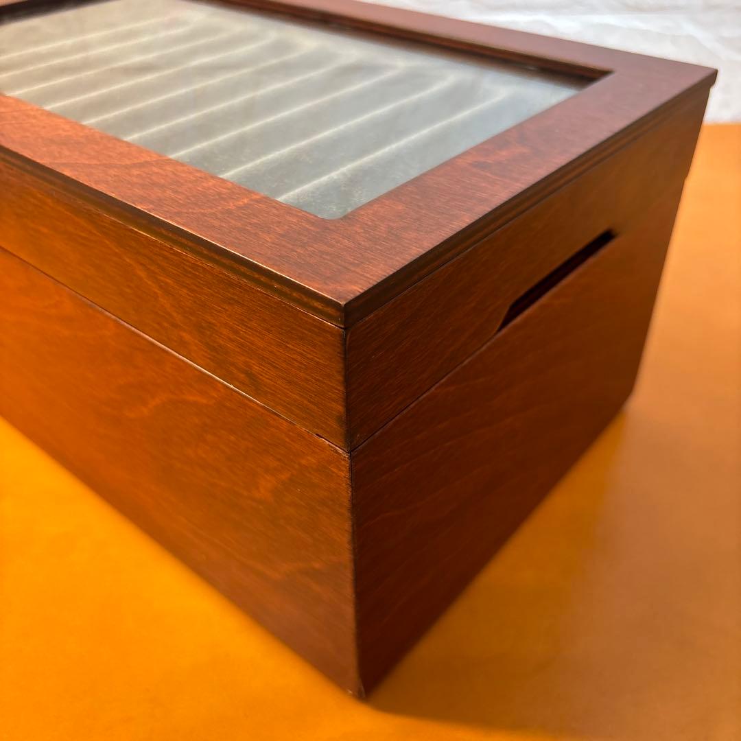 筆記具 STACK & STORE WOOD PEN TRAY CLEAR LID