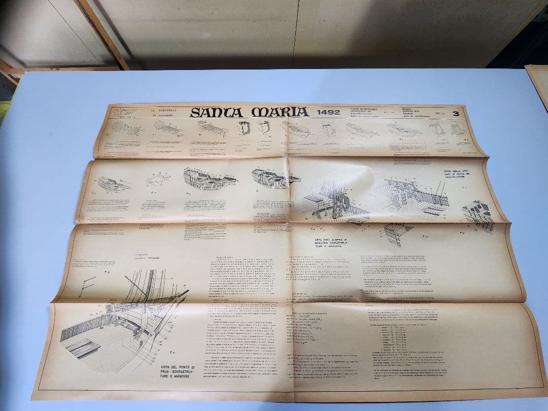 Santa Maria 組み立てキット Mantua Models