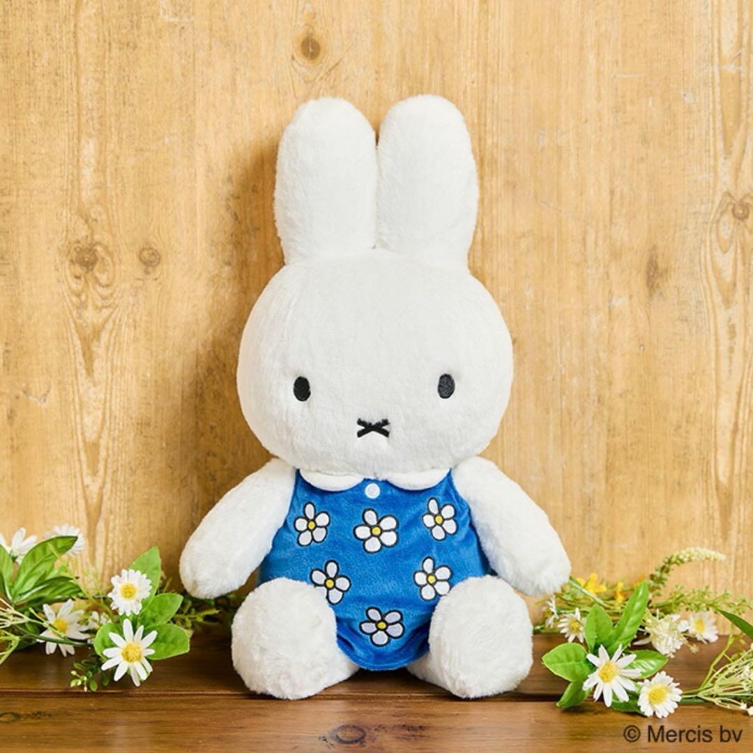 miffy ミッフィー ふわふわシフォン ぬいぐるみ Flower Dress