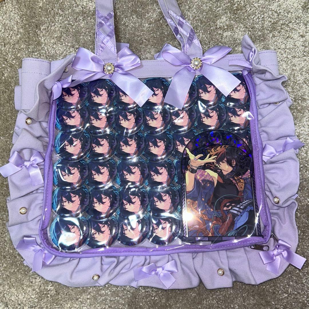 あんスタ 朔間零 A4痛バッグ 缶バッジ 36個 時光アクスタ