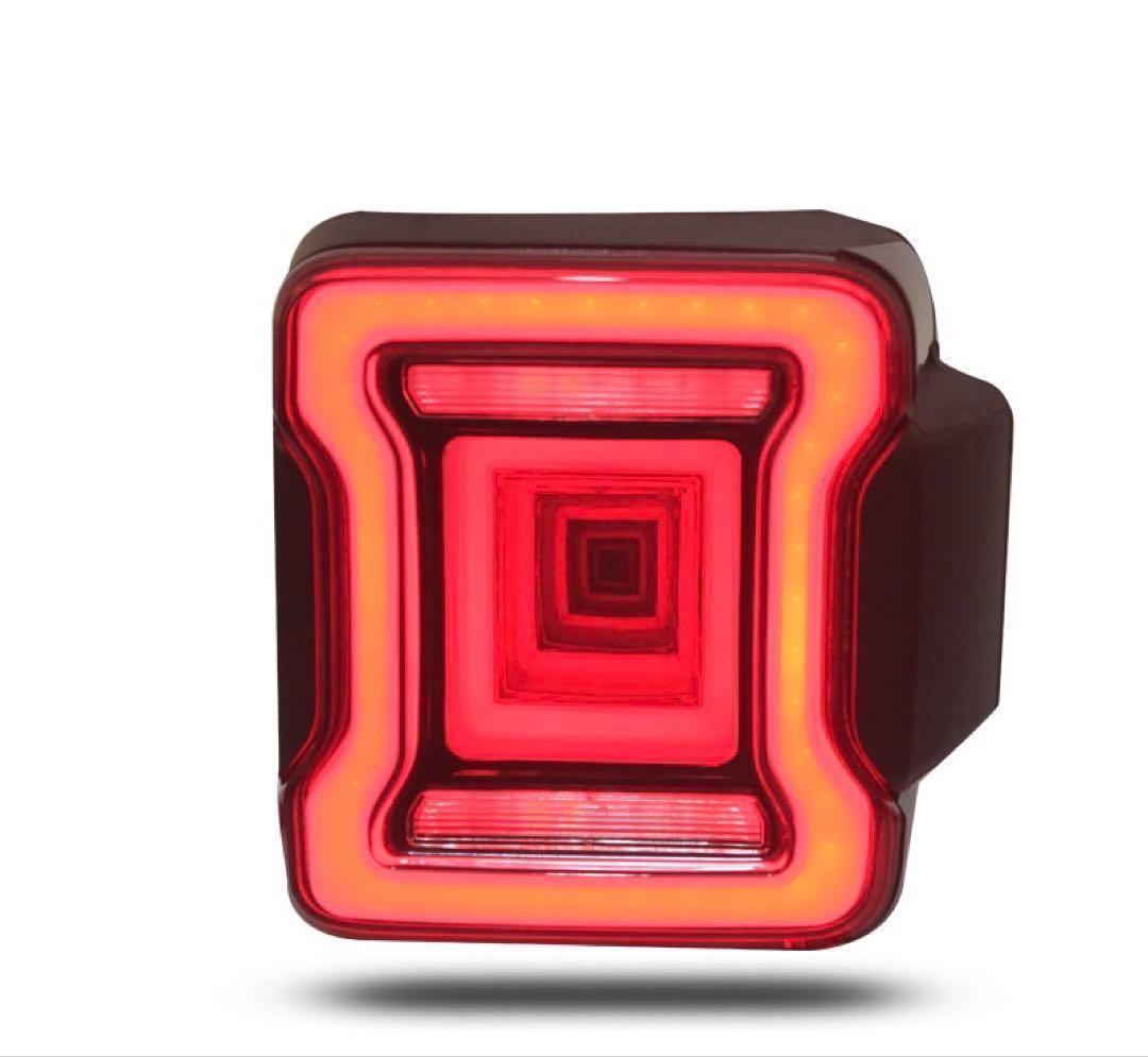 ①jeep ラングラーjk 用テールランプ　LED JLタイプ