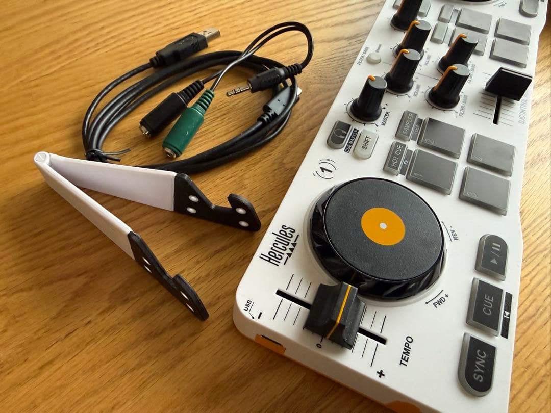 Hercules DJControl Mix-djay/AppleMusic対応