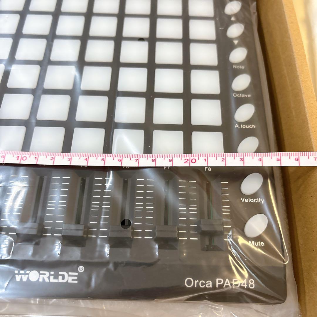 worlde orca pad48 MIDI コントローラ キーボード パッド
