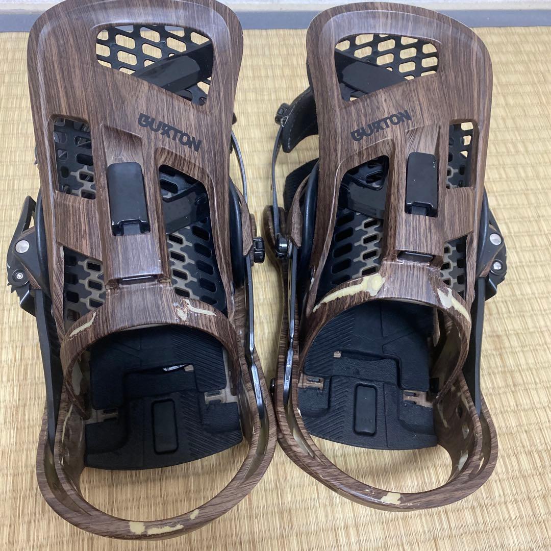 BURTON genesis ビンディング 木目 Sサイズ 25.5～26cm