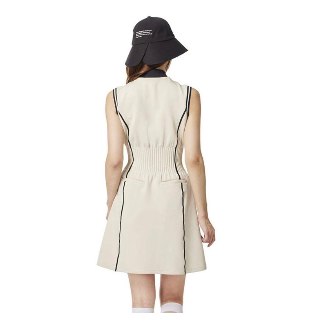 TaylorMade レディース ゴルフ ワンピース M ベージュ