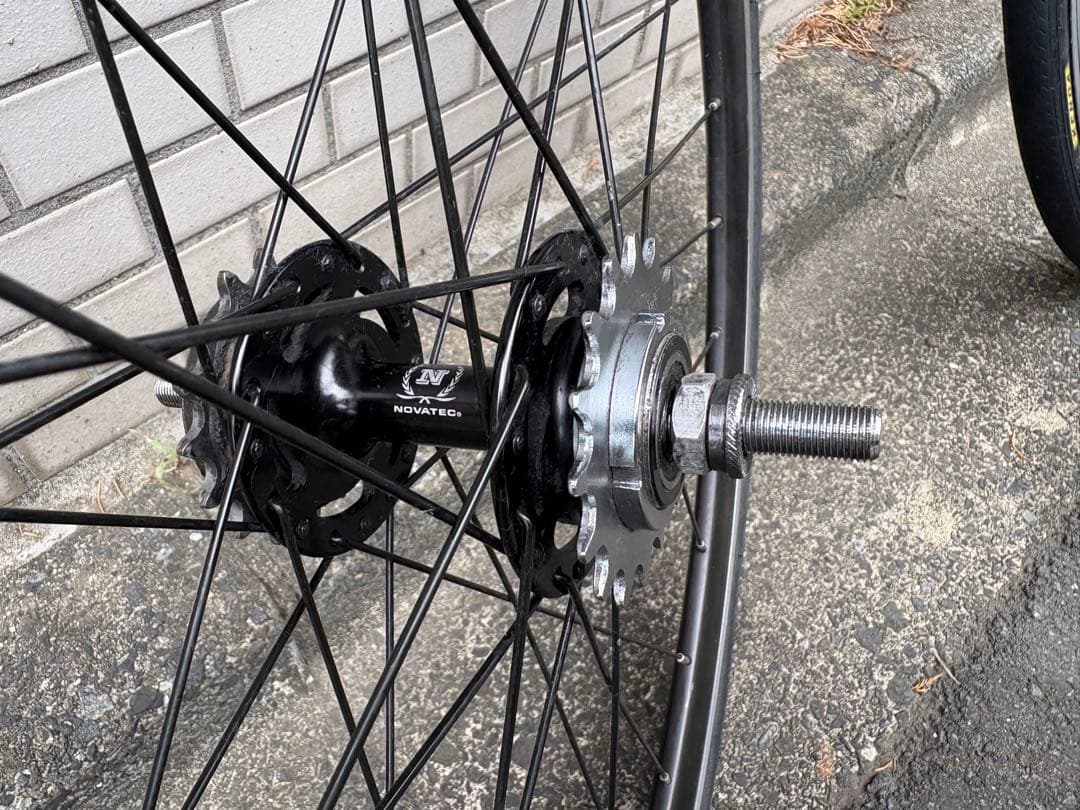 ピスト　ホイール　前後セット　700c