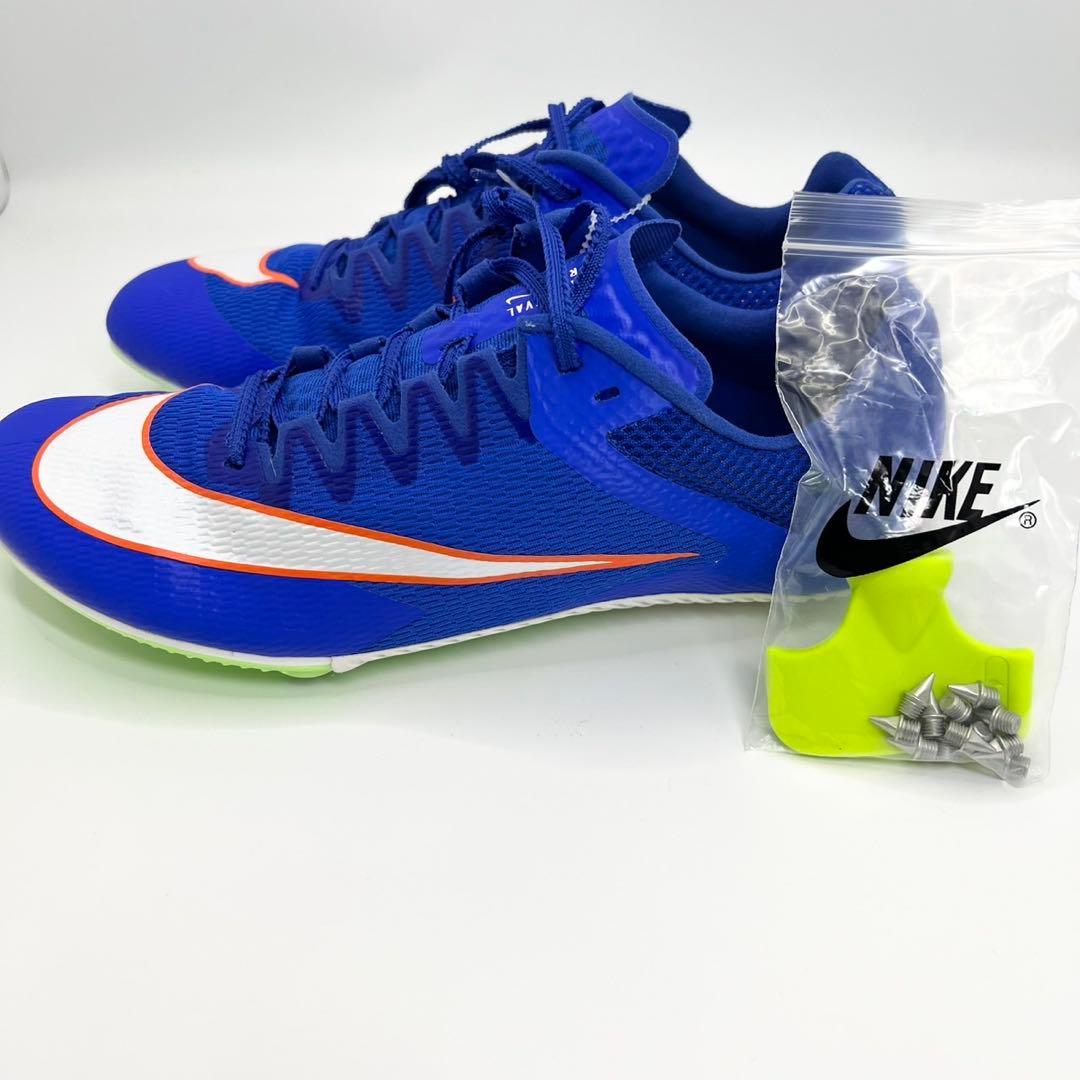 ☆新品☆Nike スパイクシューズ 青/白/オレンジ27.5cm