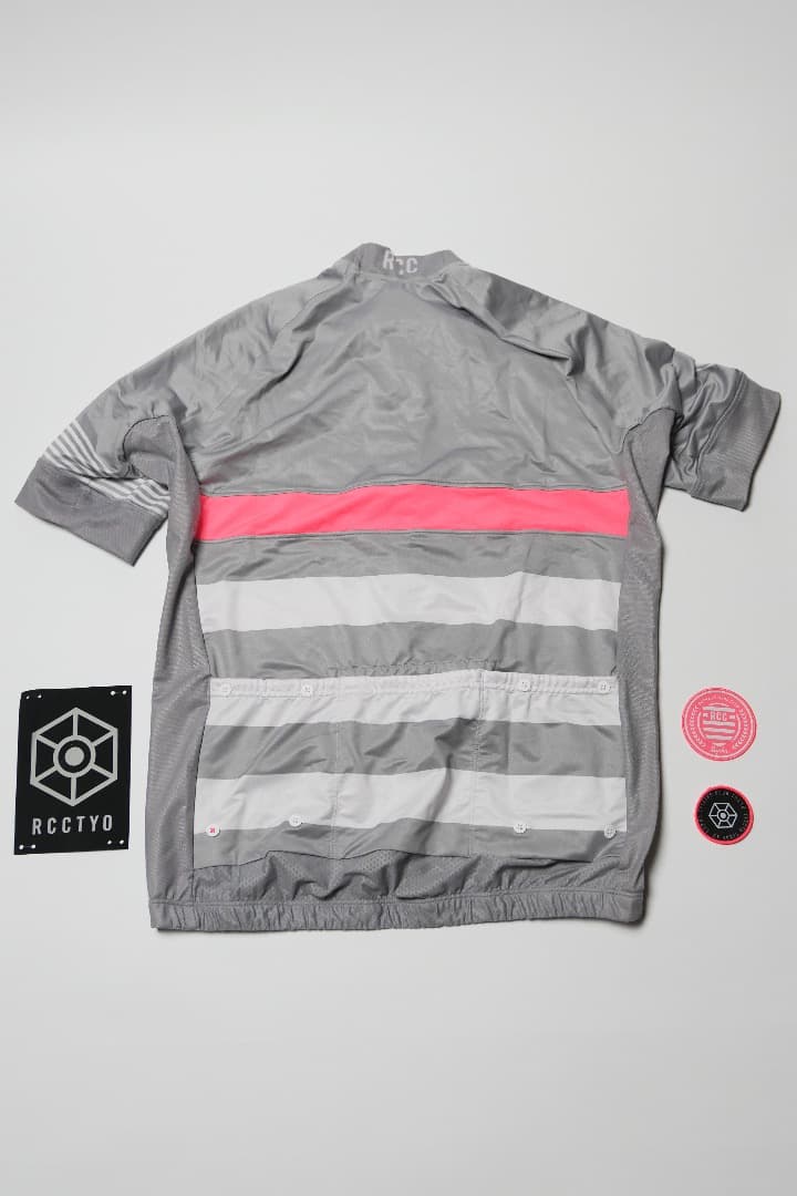 Rapha RCC サイクルジャージ X-Large グレー/ピンク
