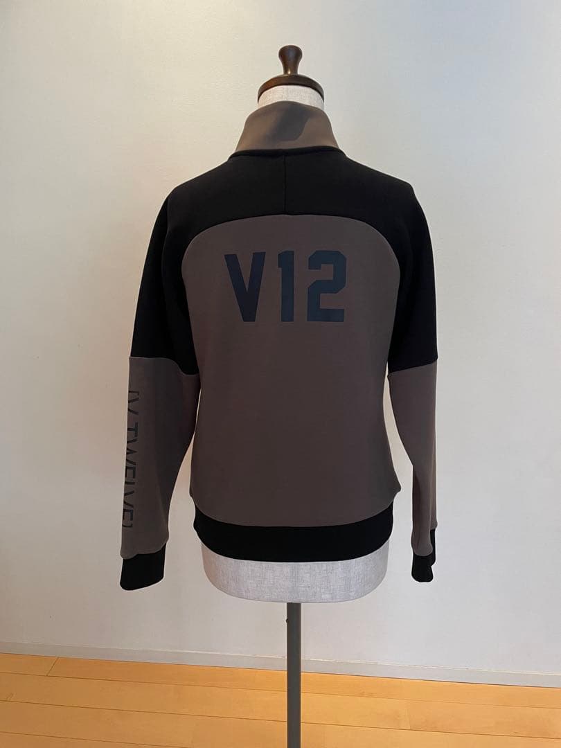 V12ヴィトゥエルブ レディースハーフジップスウェットストレッチ