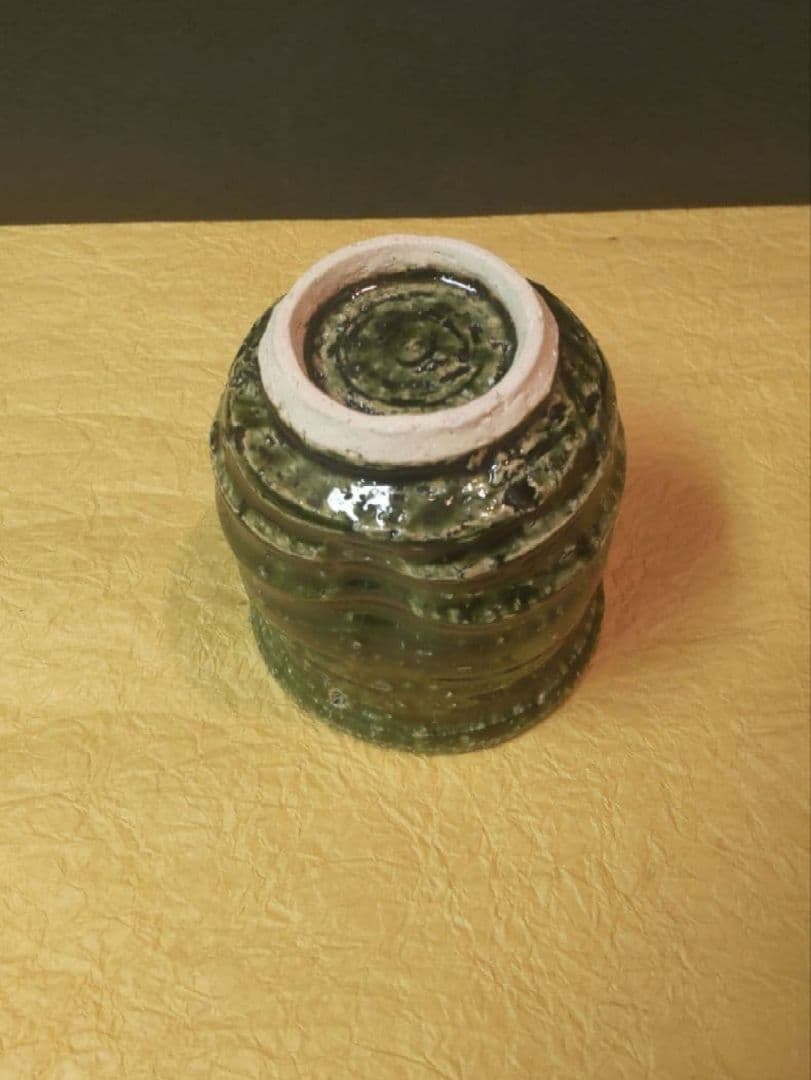 712*Z206陶芸 茶道具茶碗 湯呑み 織部 水次 酒器