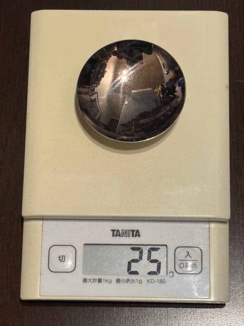 純銀製盃、銀杯４個まとめ売り　234グラム