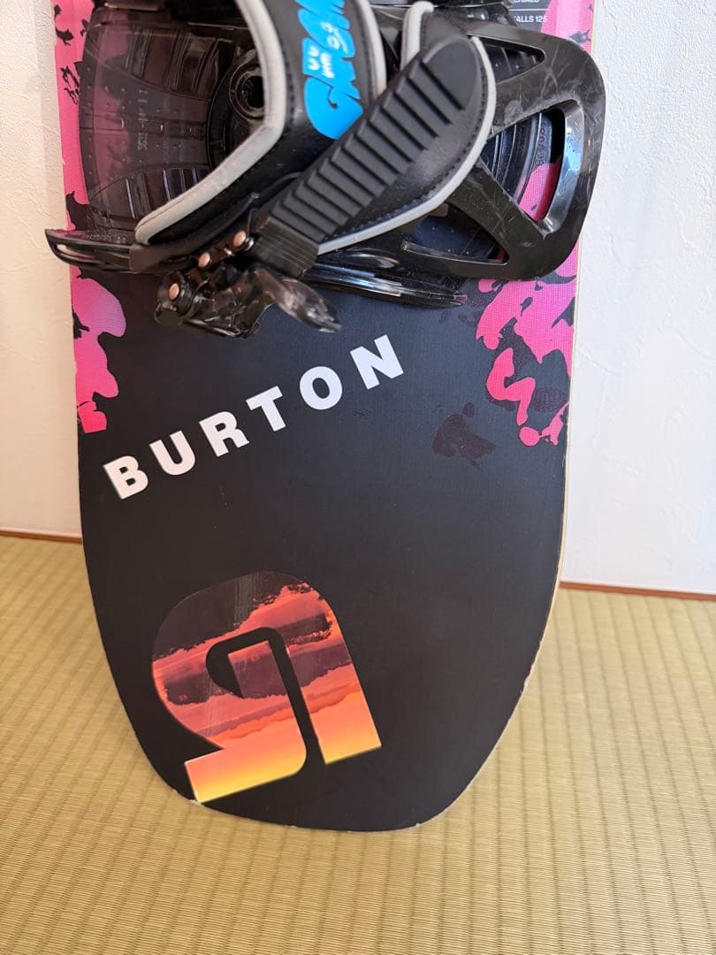 Burton スノーボード 125cm ソールカバー付き
