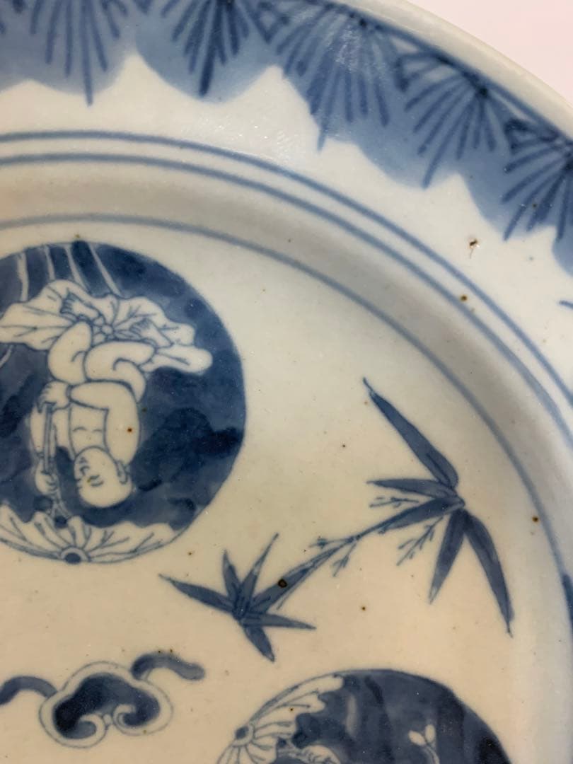 中国清時代染付お皿