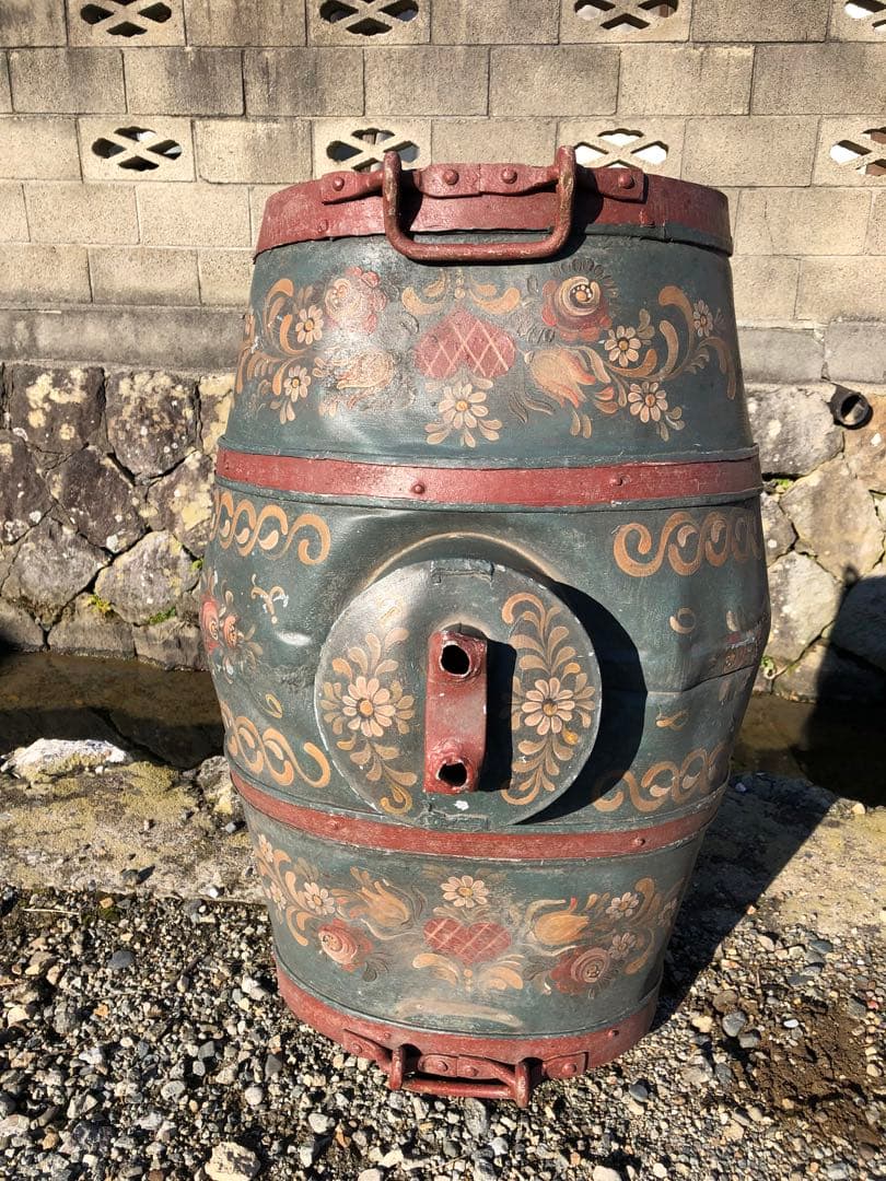 ヴィンテージ ミルク缶