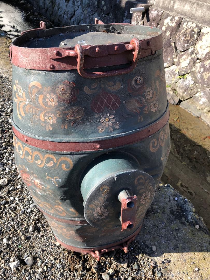 ヴィンテージ ミルク缶