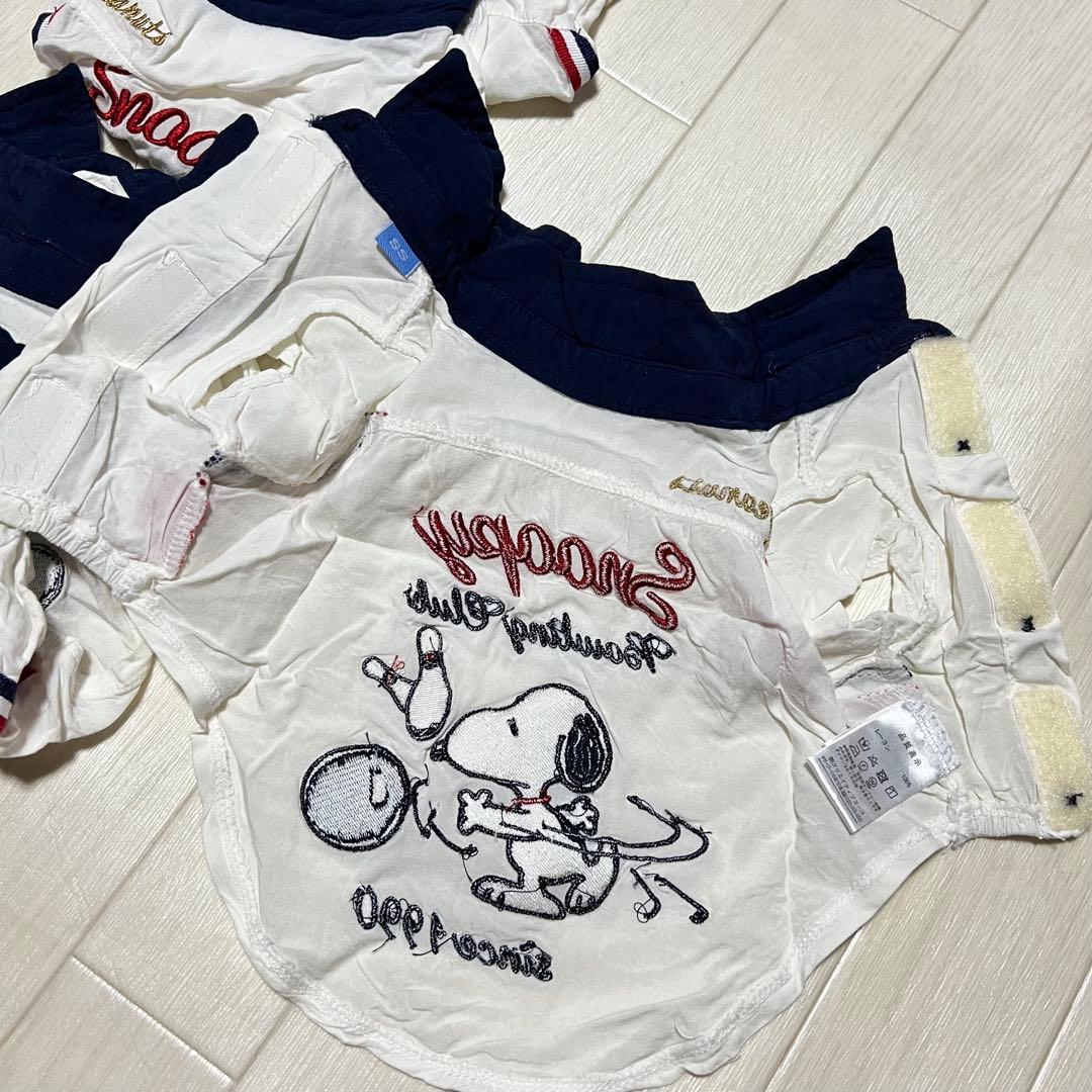 5枚セット ペットパラダイス スヌーピー ボーリングシャツ SNOOPY 犬服