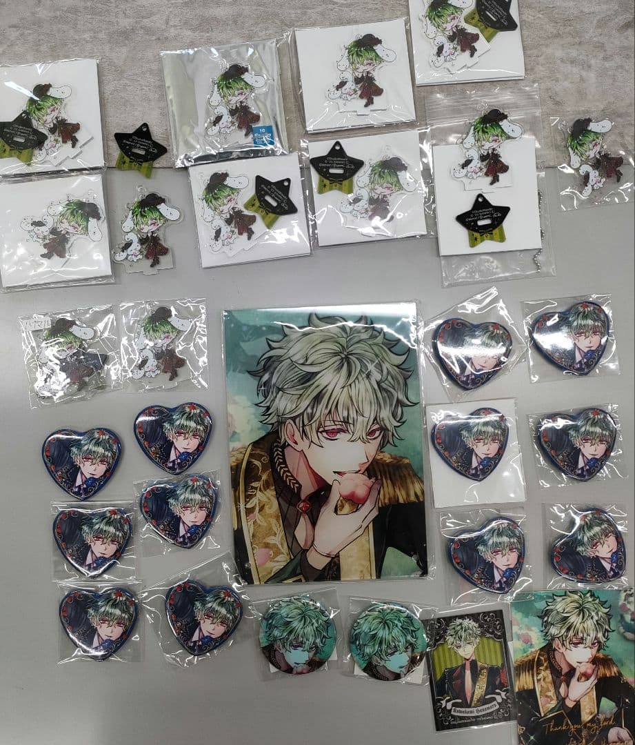 悪魔執事と黒い猫　ハナマル　アクスタ　缶バッジ　まとめ売り