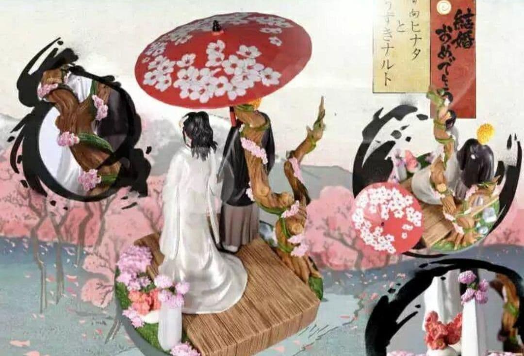 NARUTO ナルト ヒナタ 結婚式 婚礼 フィギュア 祝言日和 GK